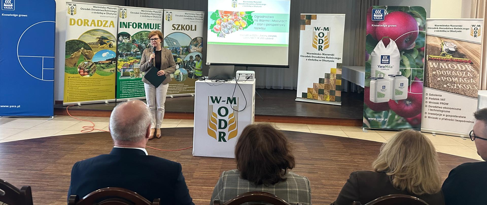 przywitanie uczestników przez Zastępcę Dyrektora Warmińsko –
Mazurskiego Ośrodka Doradztwa Rolniczego w Olsztynie