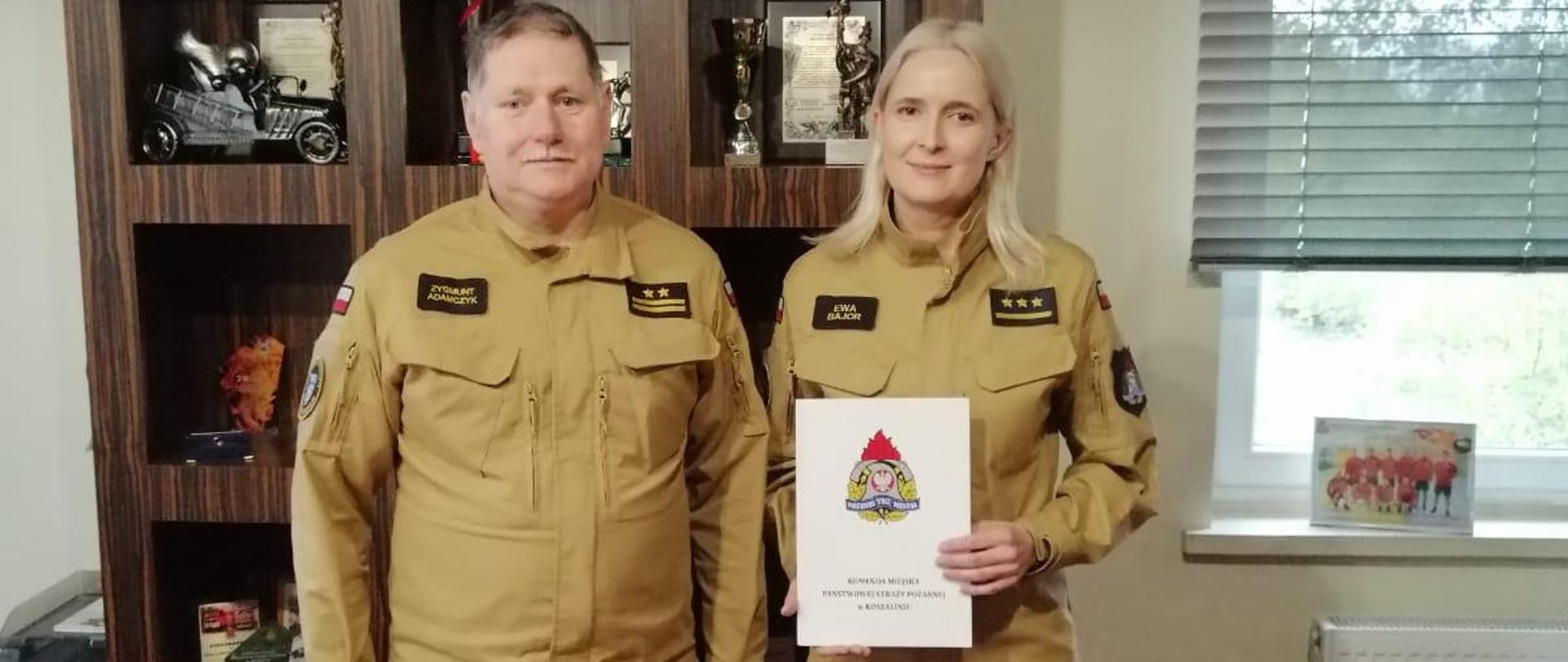 25 lat pracy zawodowej kpt. Ewy Bajor