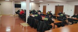 Szkolenie naczelników ochotniczych straży pożarnych w powiecie staszowskim