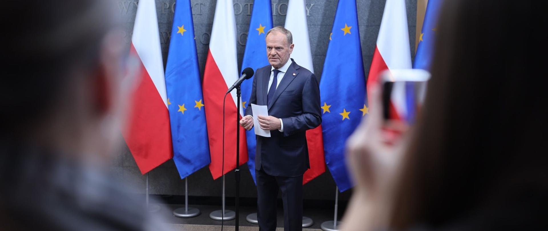 PM Tusk ahead of EU Council Summit
