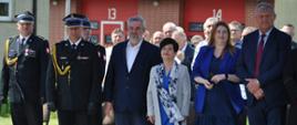 Na zdjęciu widać przybyłych gości na Powiatowe obchody Dnia Strażaka w Rypinie