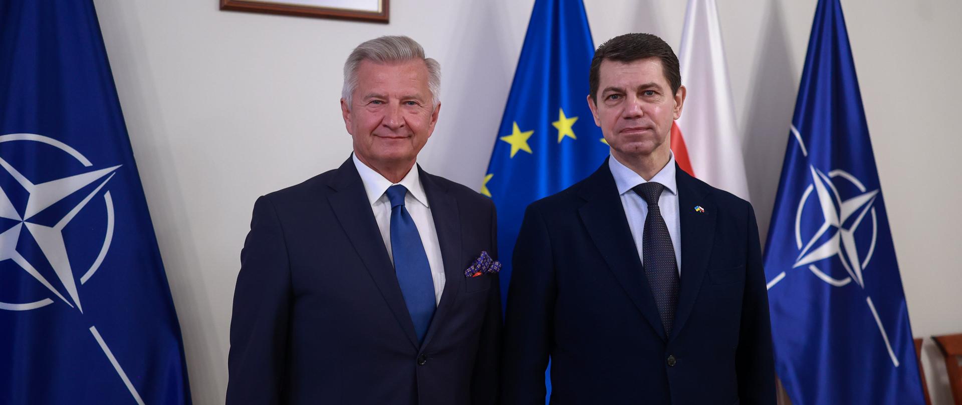 Spotkanie ministra Wziątka z szefem ukraińskiego MSZ