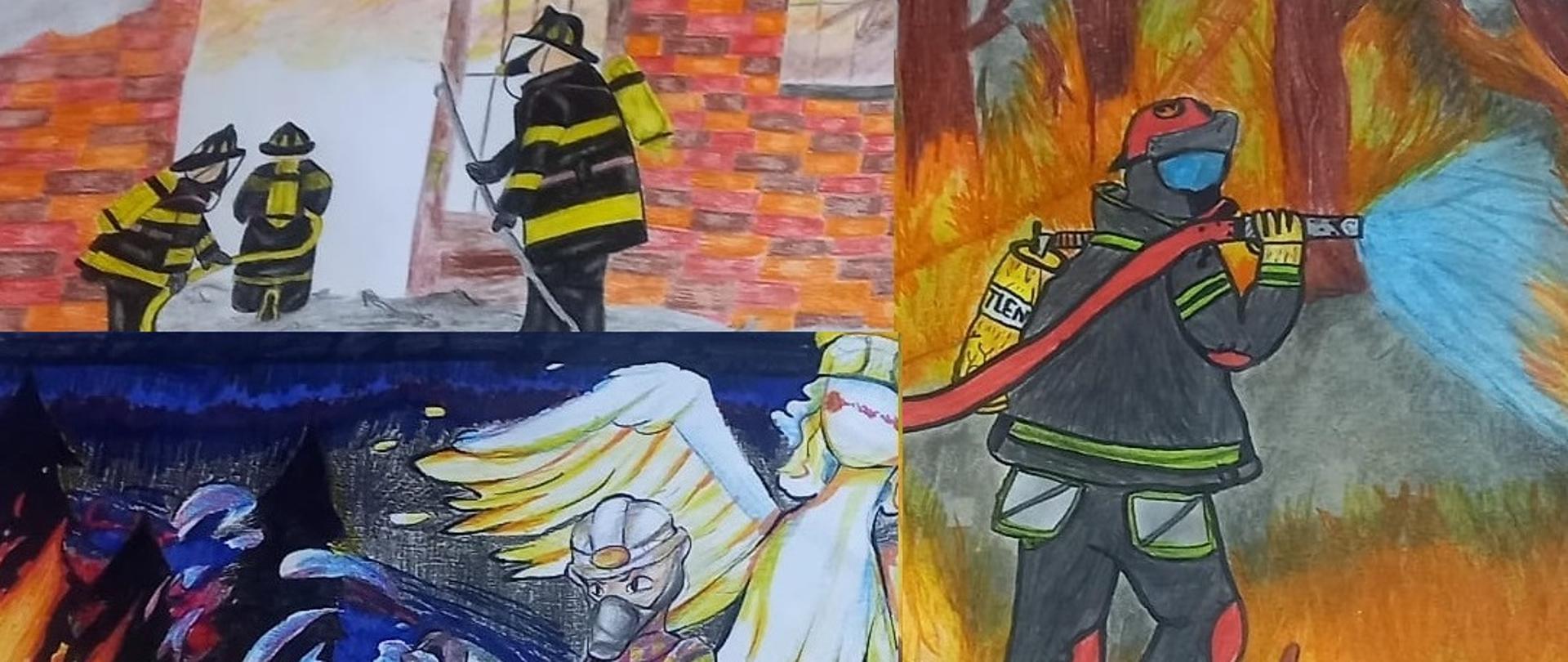 Konkurs plastyczny, zdjęcia prac