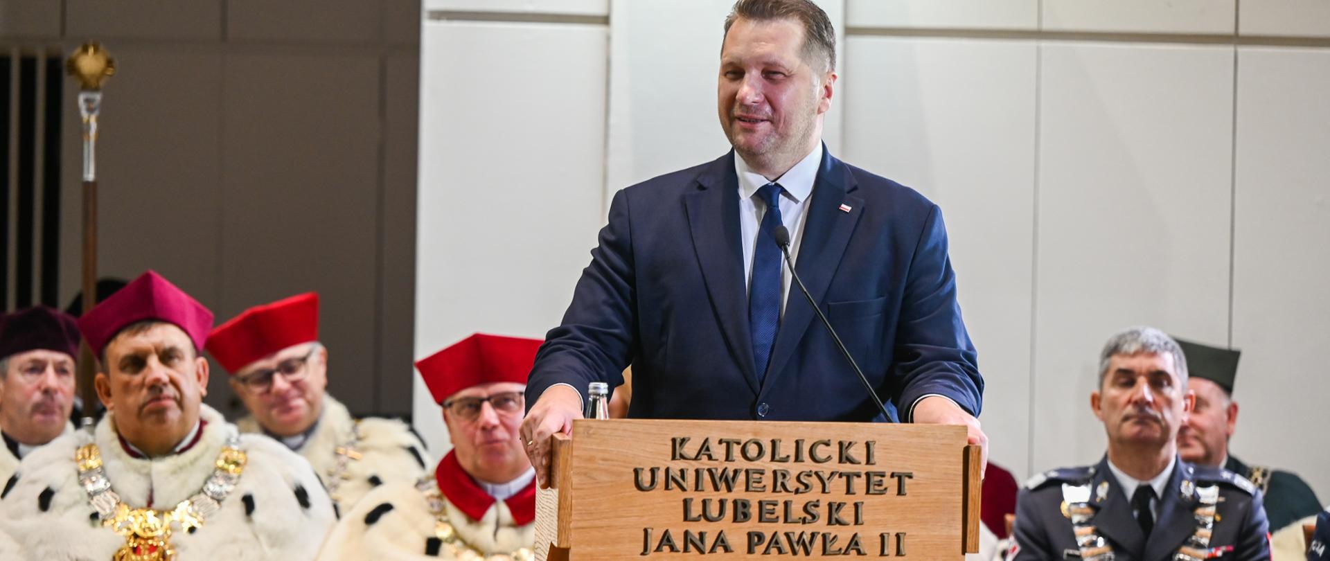 Zdjęcie z inauguracji roku akademickiego 2022/2023 na KUL