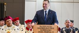 Zdjęcie z inauguracji roku akademickiego 2022/2023 na KUL