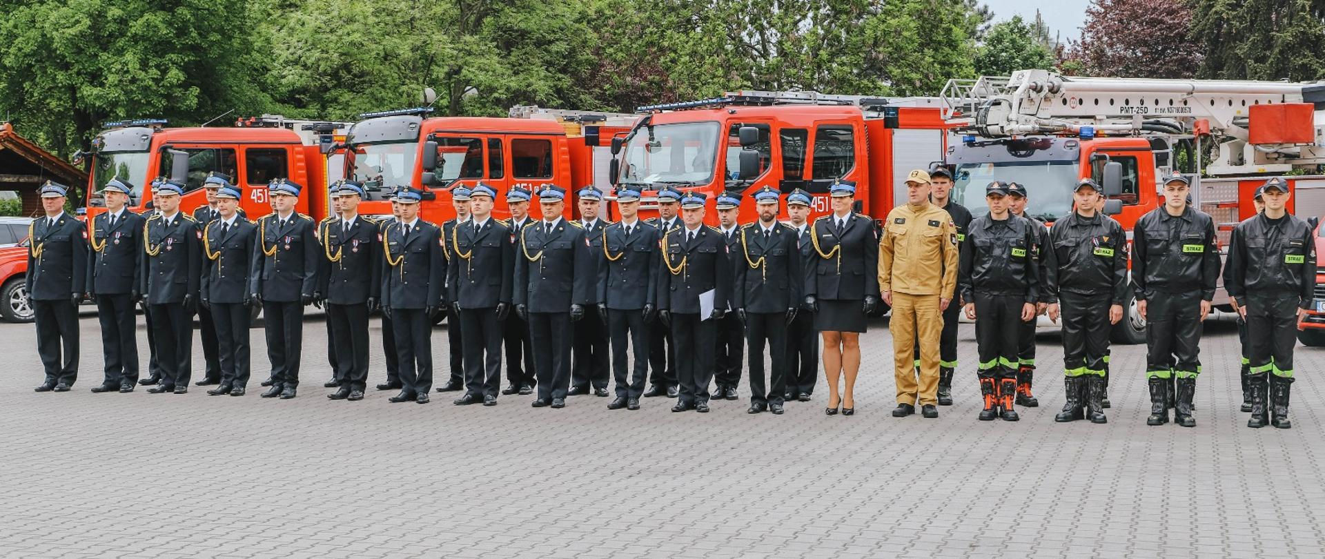 Powiatowy dzień strażaka w Namysłowie.