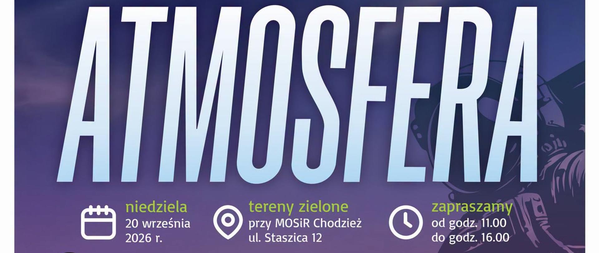 Plakat pt.: Zapraszamy na 11. Piknik Naukowy w Chodzieży