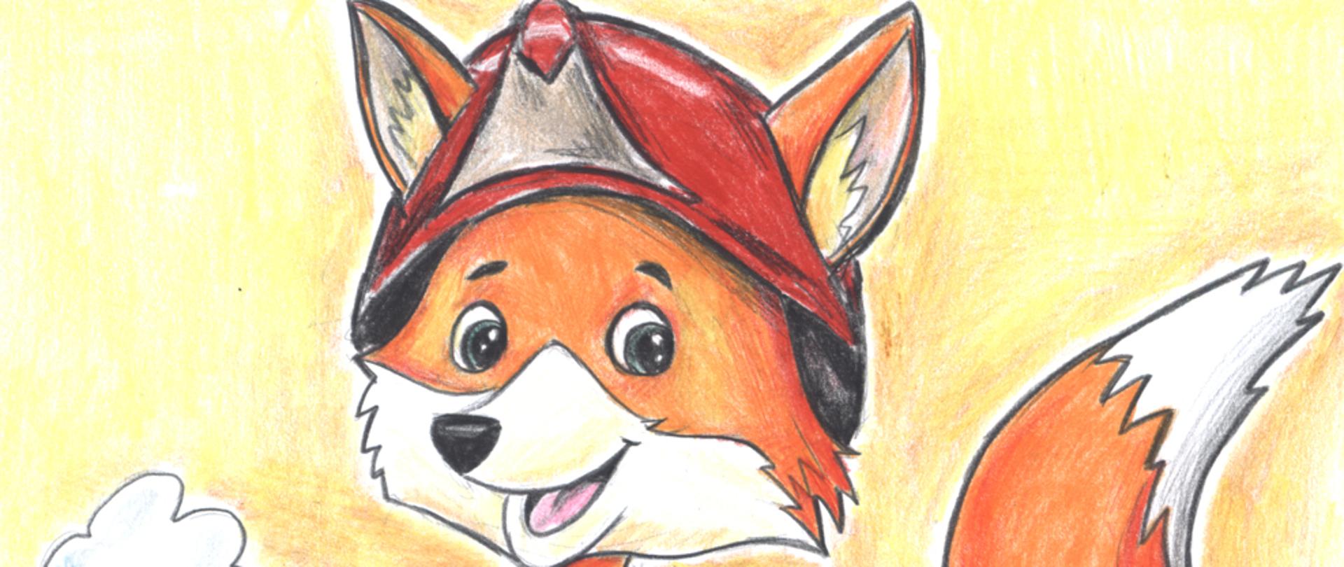 Bartosz Wróbel – 1 miejsce – Konkurs Na Projekt Maskotki PSP