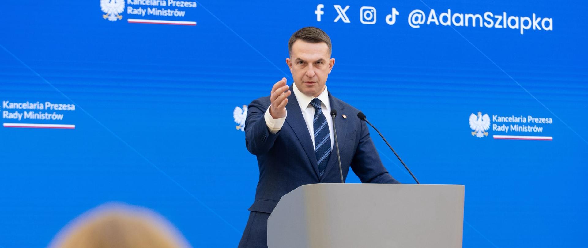 2026.01.20 Warszawa | Konferencja prasowa po posiedzeniu Rady Ministrów | Fot. KPRM