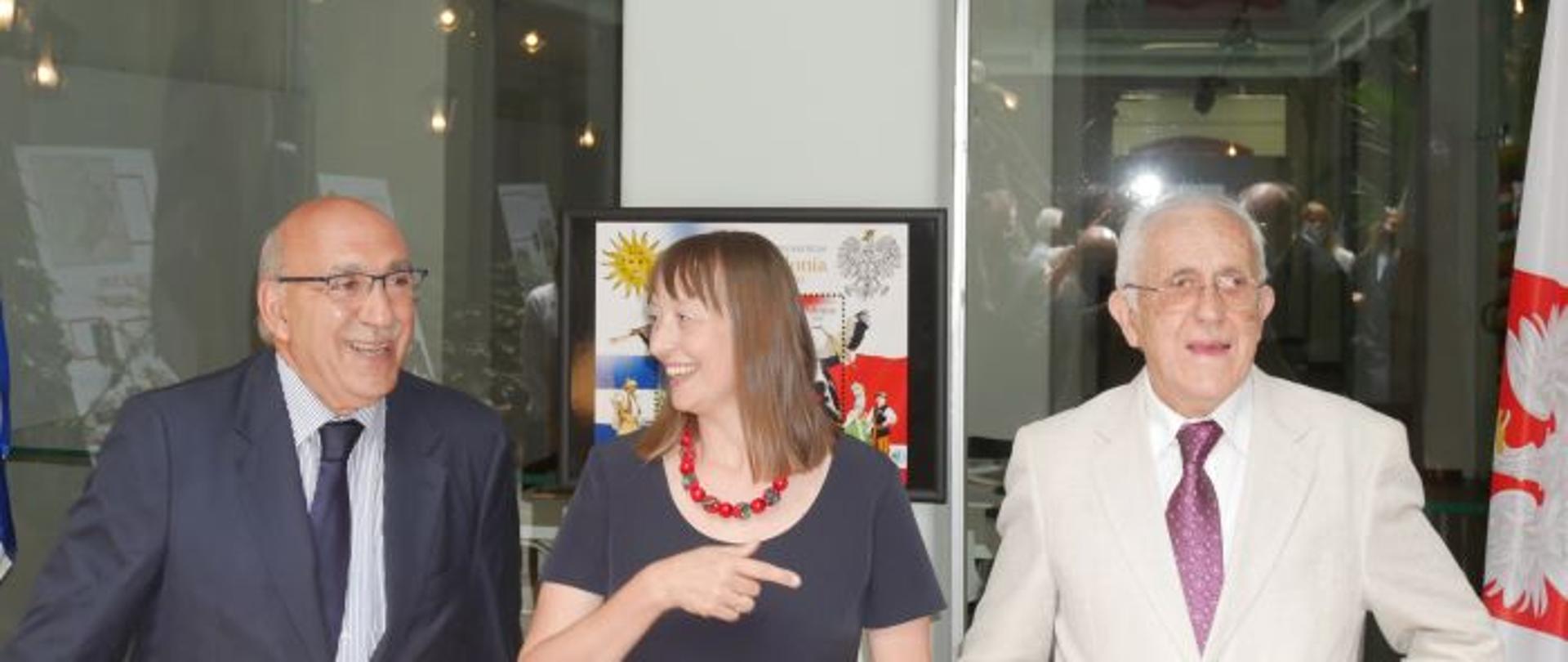 Gracias a la apertura de las fronteras la Embajadora de Polonia Aleksandra Piątkowska pudo visitar la capital de Uruguay.