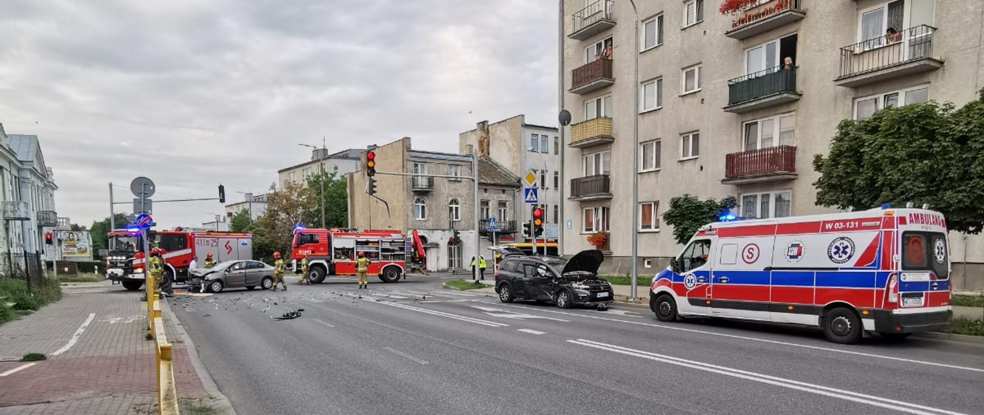 Wypadek - Ciechanów, ul. 11 Pułku Ułanów Legionowych