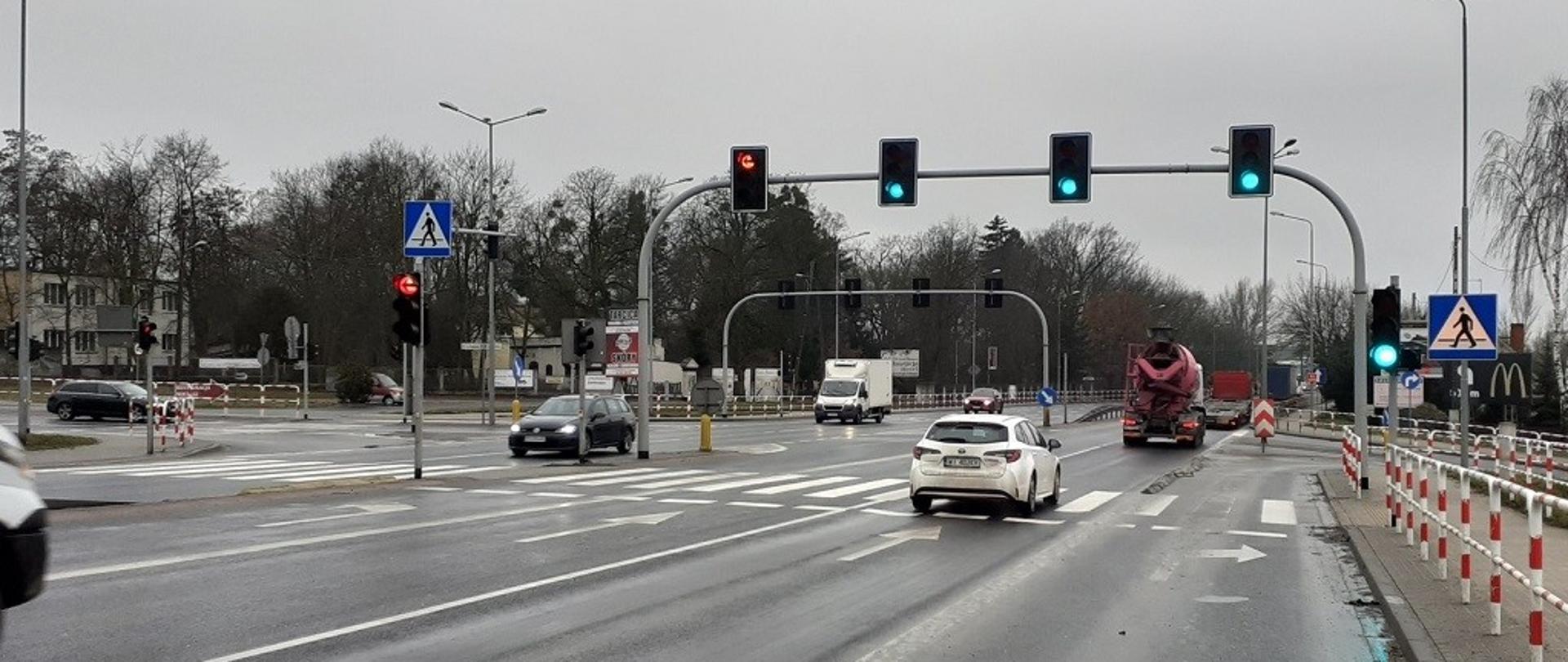 Przejście dla pieszych DK92 Swarzędz