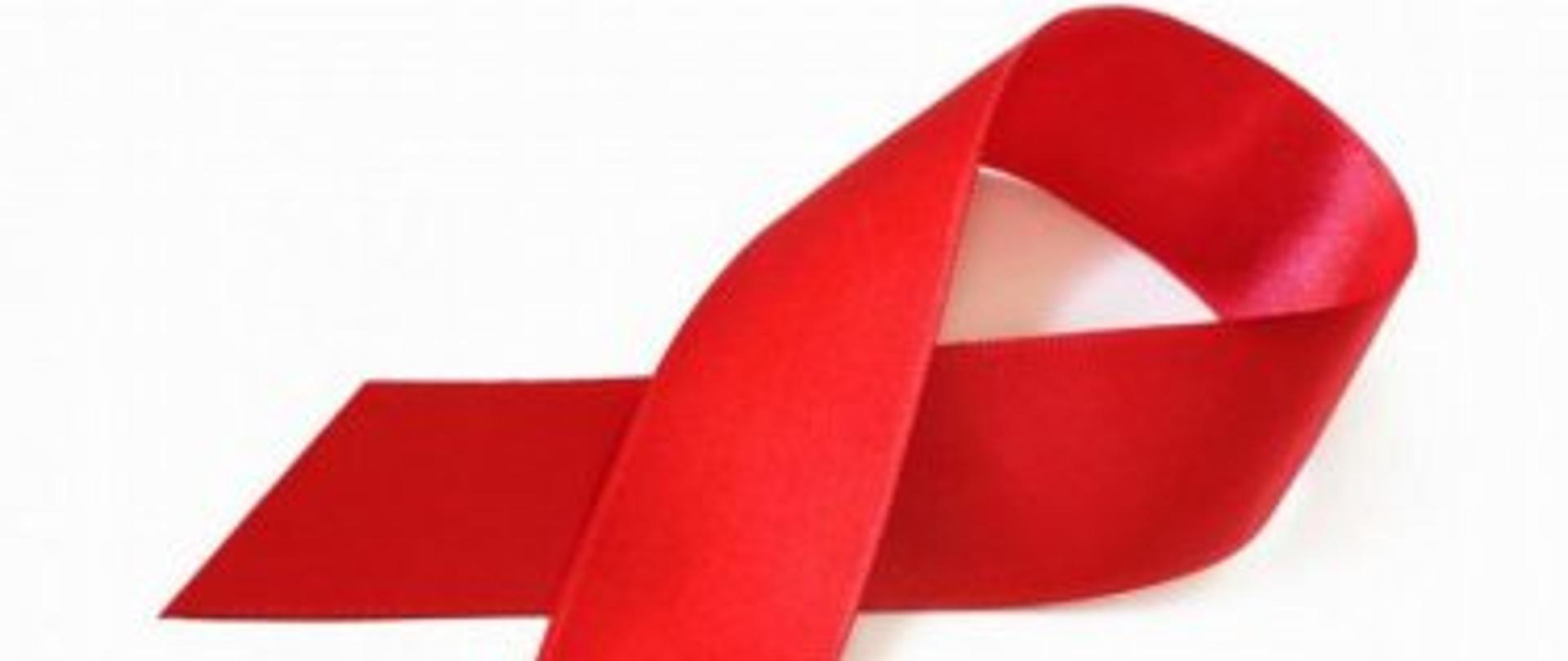 czerwona wstążeczka