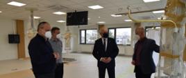 Wojewoda Lubuski z zarządem szpitala rozmawia o realizowanych inwestycjach w placówce