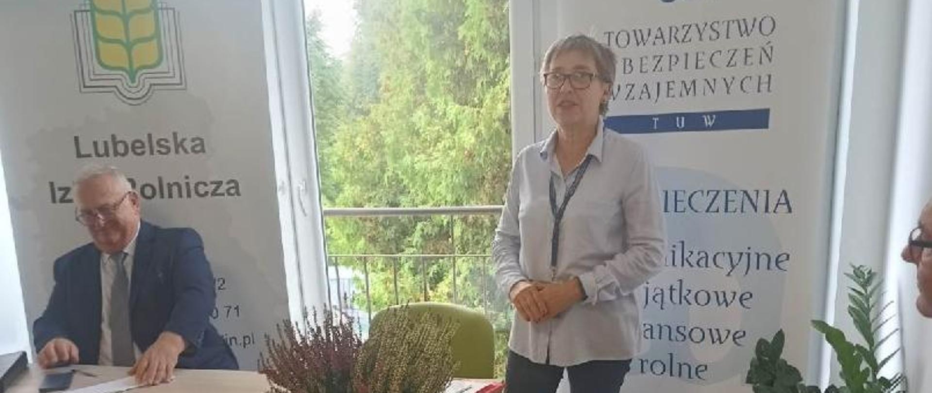 Kierownik Oddziału w Chełmie Pani Teresa Tołyż