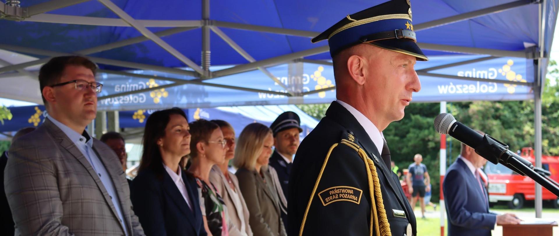 Uroczystość 110-lecia Ochotniczej Straży Pożarnej w Kisielowie. 