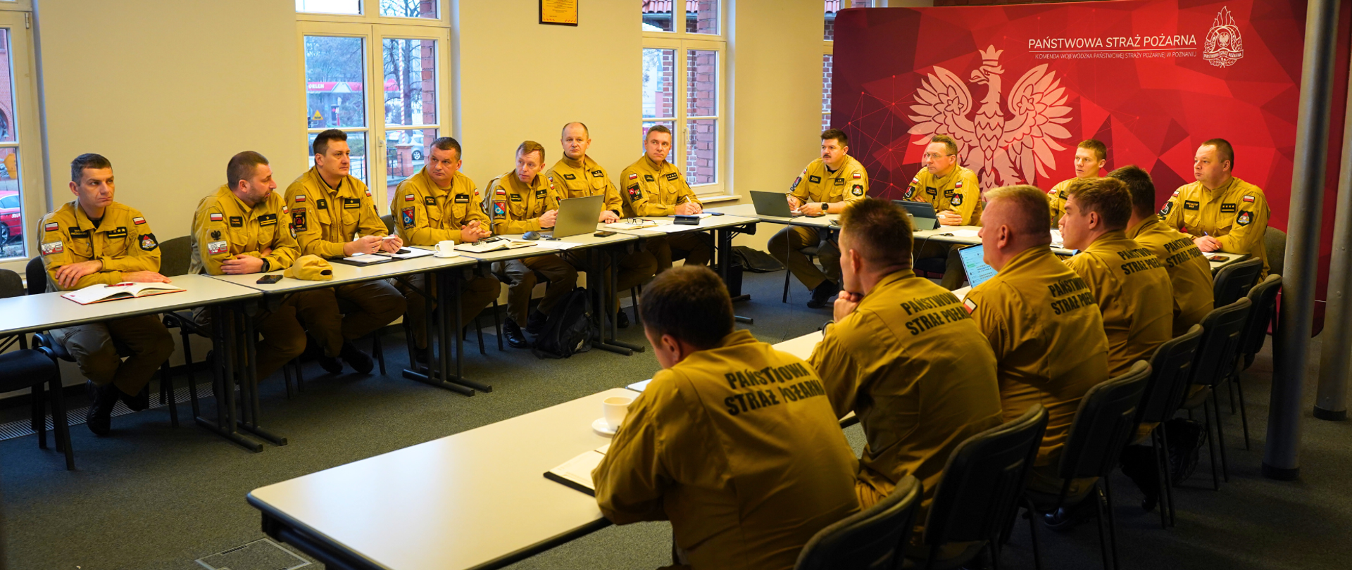 Spotkanie z przedstawicielami specjalistycznych grup ratownictwa chemiczno-ekologicznego z Wielkopolski