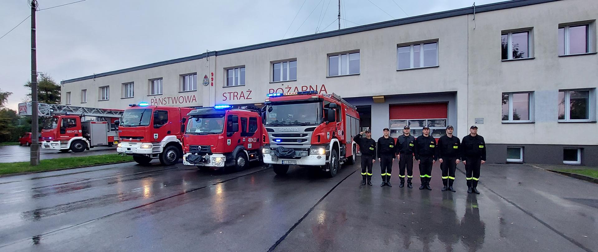 Oddanie hołdu druhowi z OSP Balice