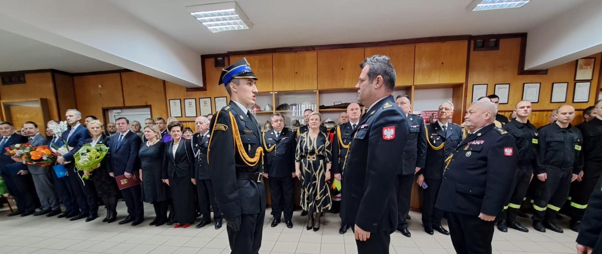 Pożegnanie ze służbą Komendanta Powiatowego PSP w Gostyninie