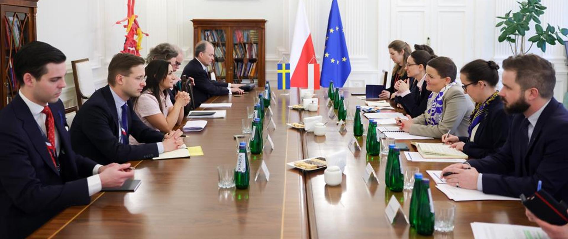 Spotkanie ministrów kultury Polski i Szwecji, fot. Danuta Matloch/MKiDN