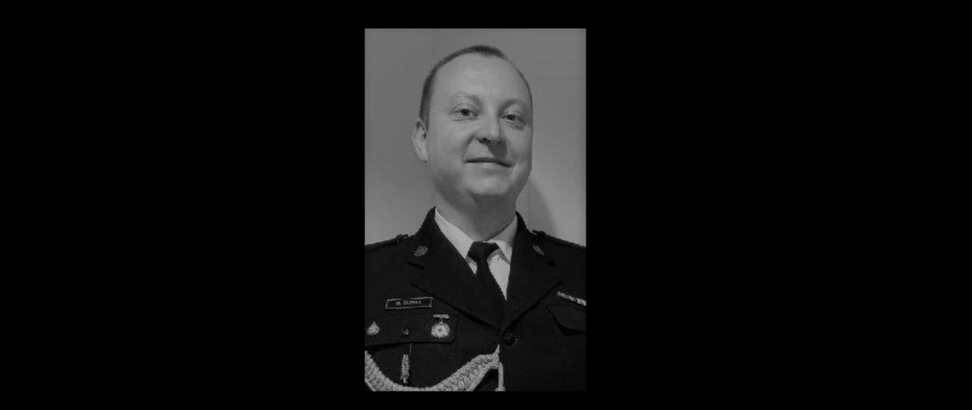 Na zdjęciu kpt. Marcin Glinka