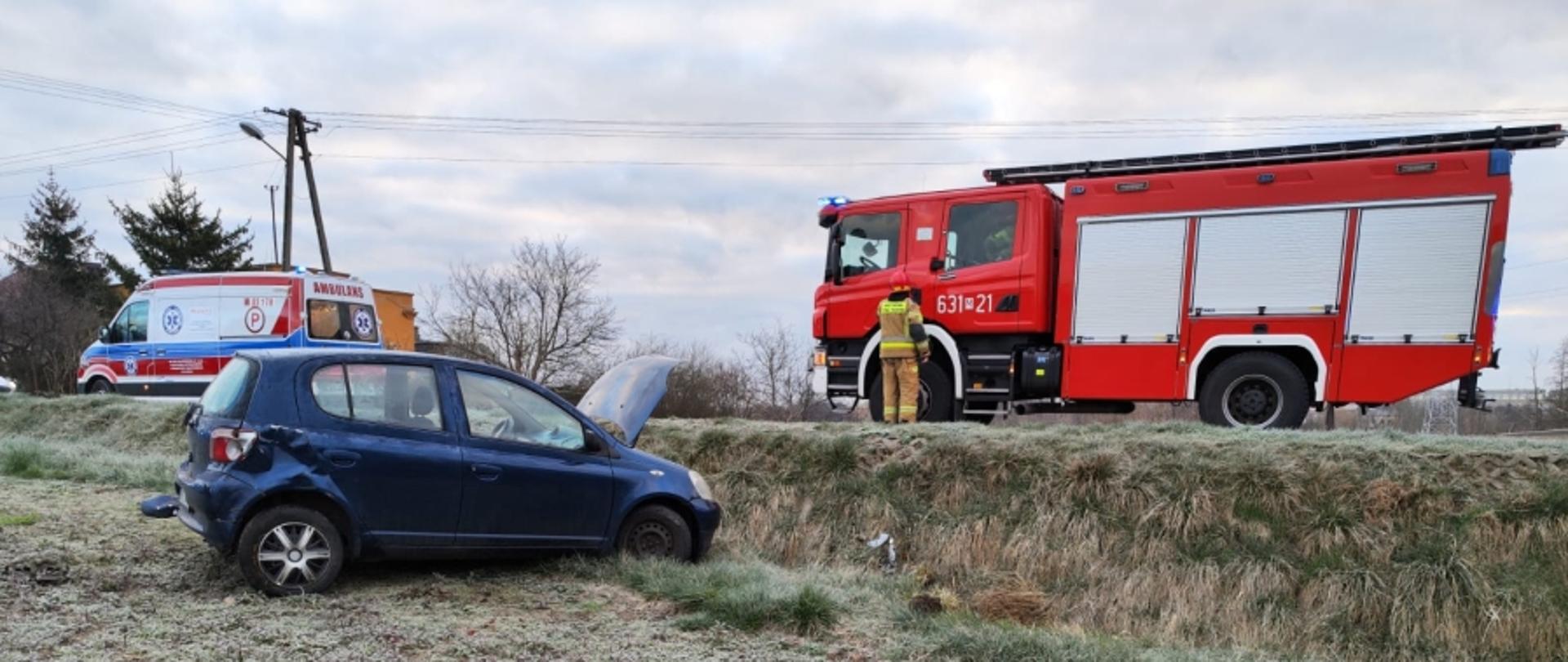 Zdarzenie drogowe na ul. Gawłowskiej