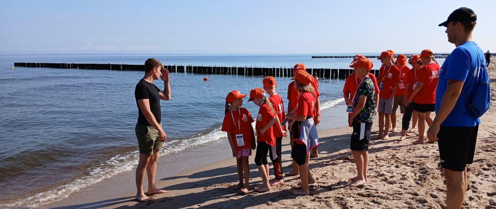  MDP Nowogrodziec na obozie w Pobierowie