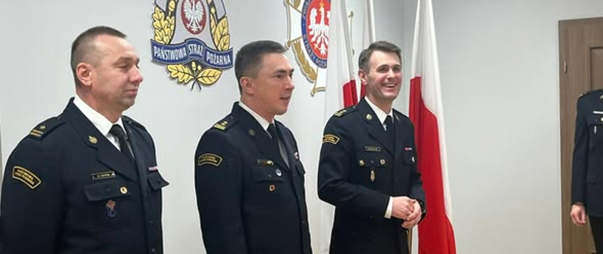 Spotkanie wigilijne w Komendzie Powiatowej Państwowej Straży Pożarnej w Goleniowie