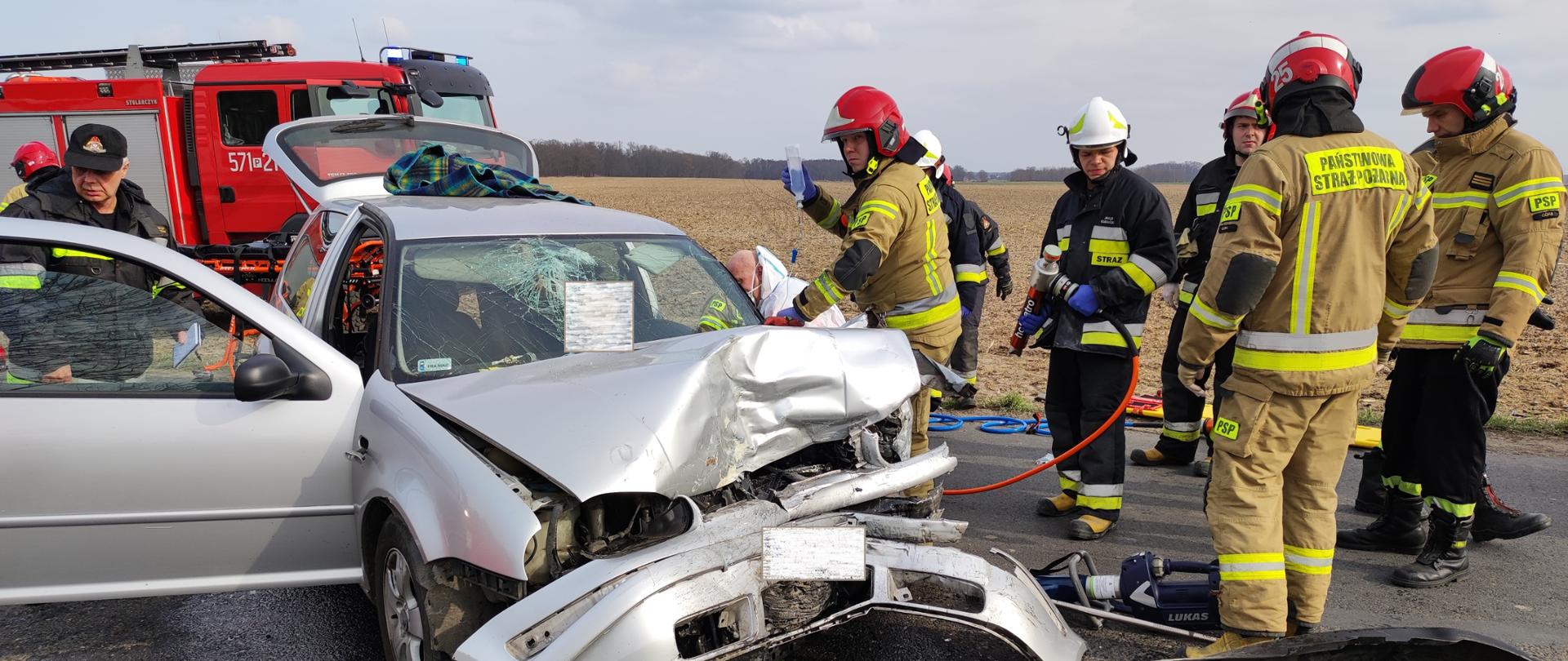 Wypadek w Zaborowicach