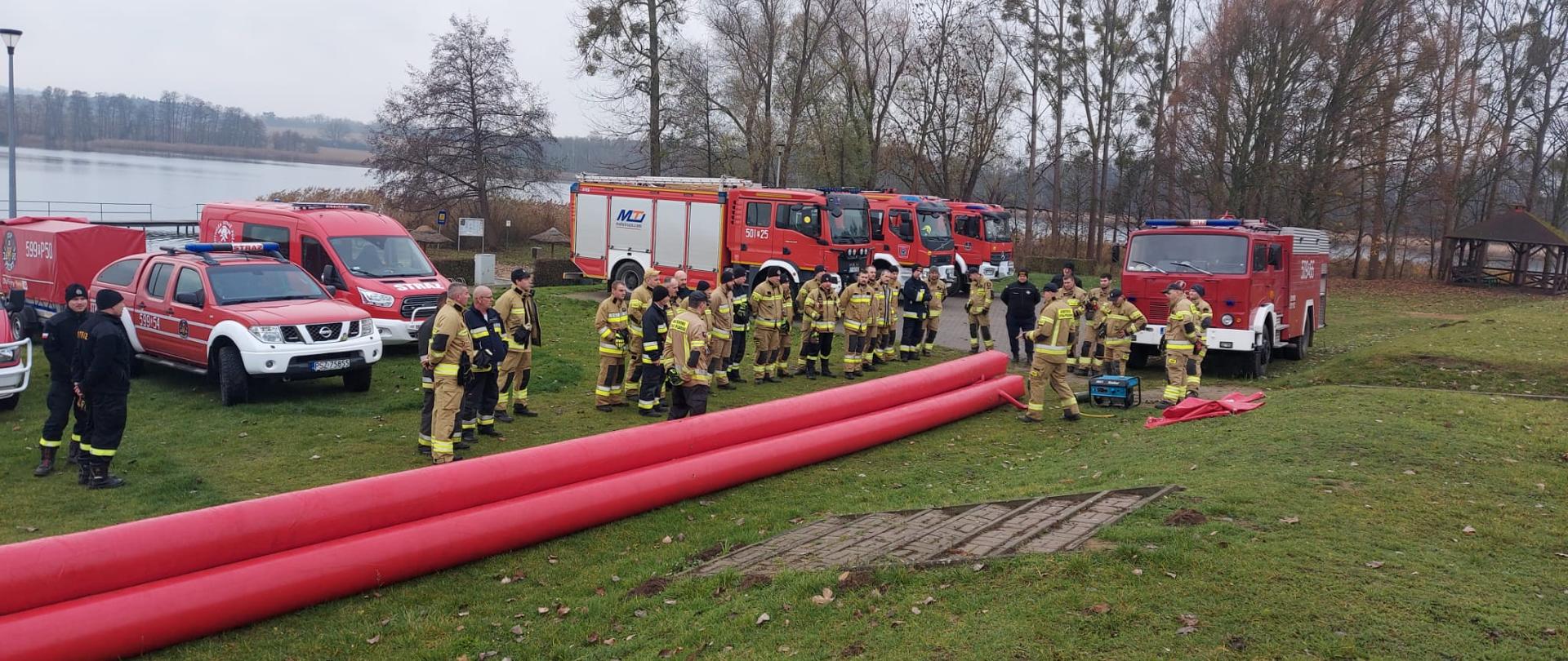 Ćwiczenia przeciwpowodziowe w Chrzypsku Wielkim „Chrzypsko 2025”