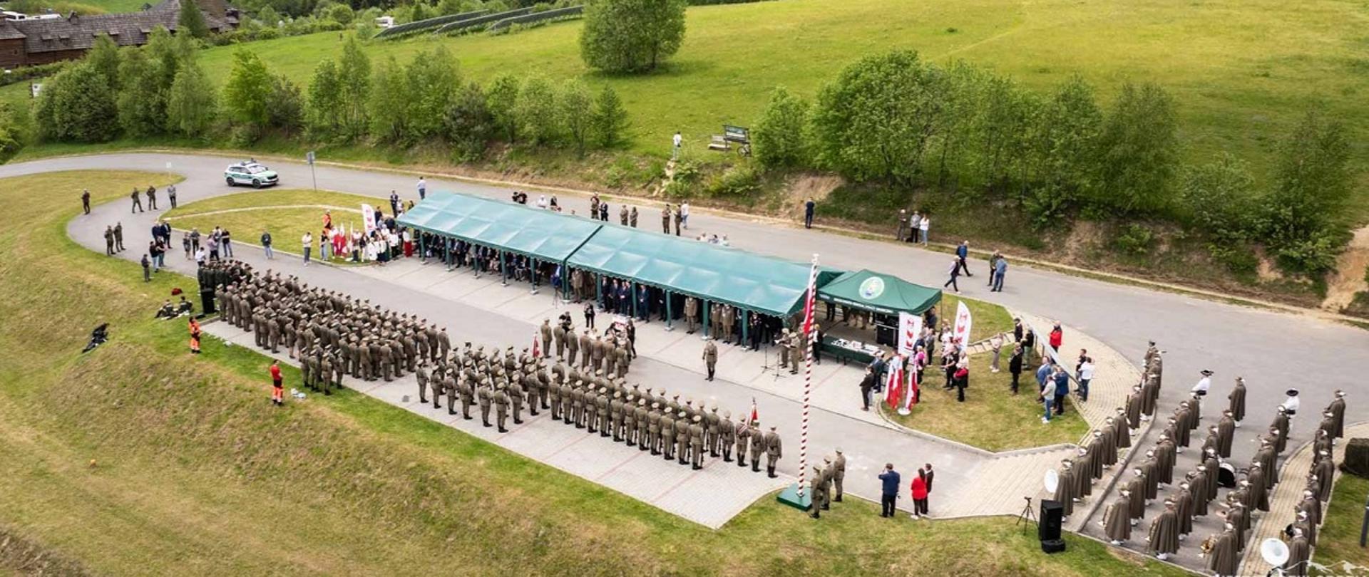 uroczystości przy Stanicy Chreptiów