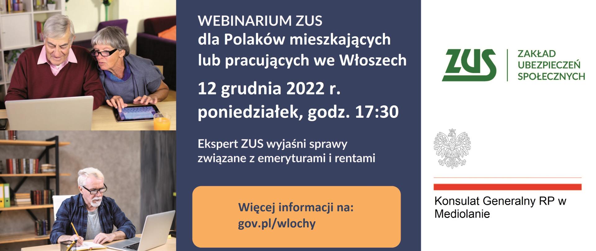 Webinarium ZUS 12.12.2022