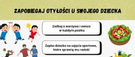 Zapobiegaj otyłości u swojego dziecka
