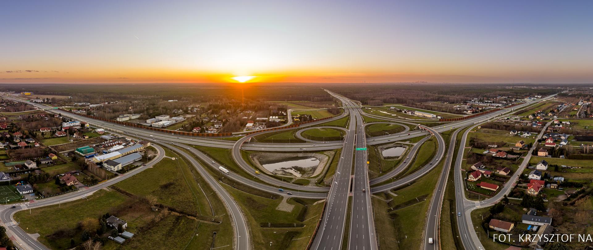 S17 Lubelska, węzeł na skrzyżowaniu A2, S2 i S17