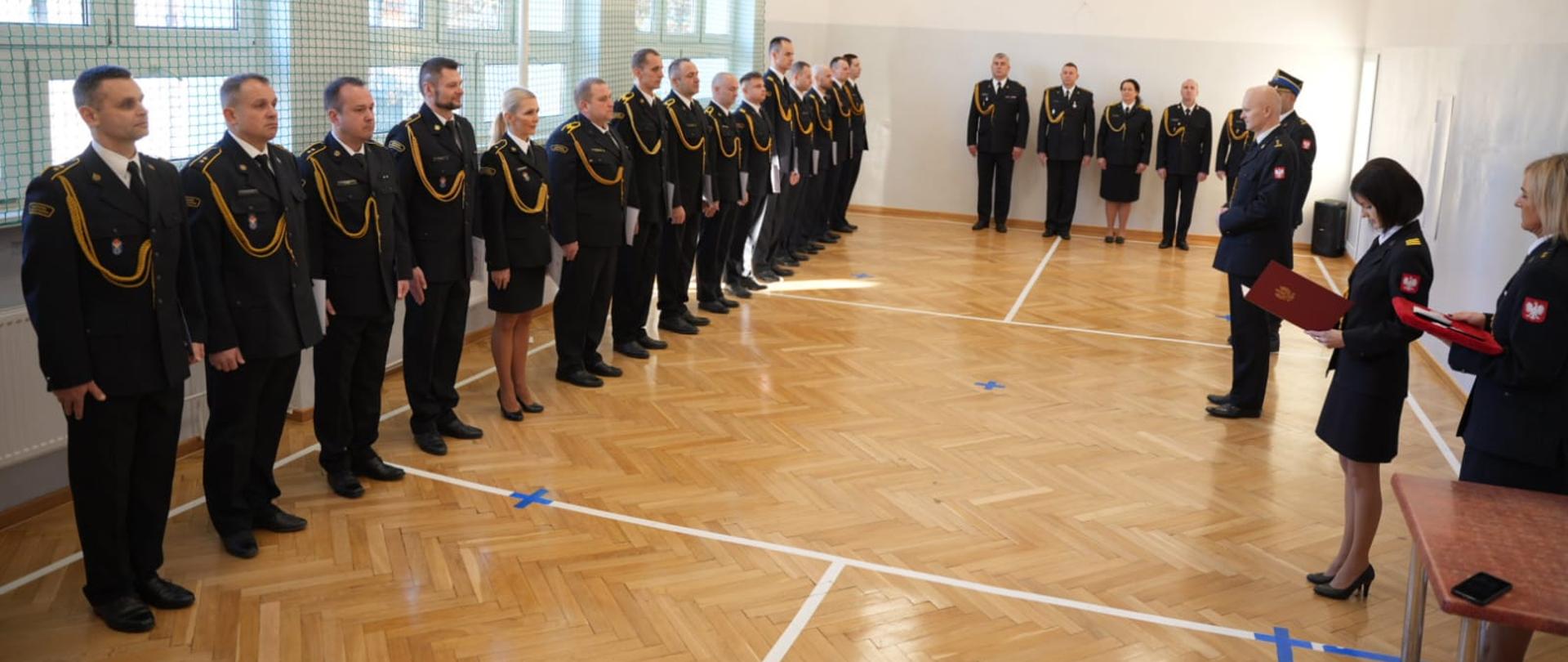 Uroczysta zbiórka z okazji Święta Niepodległości