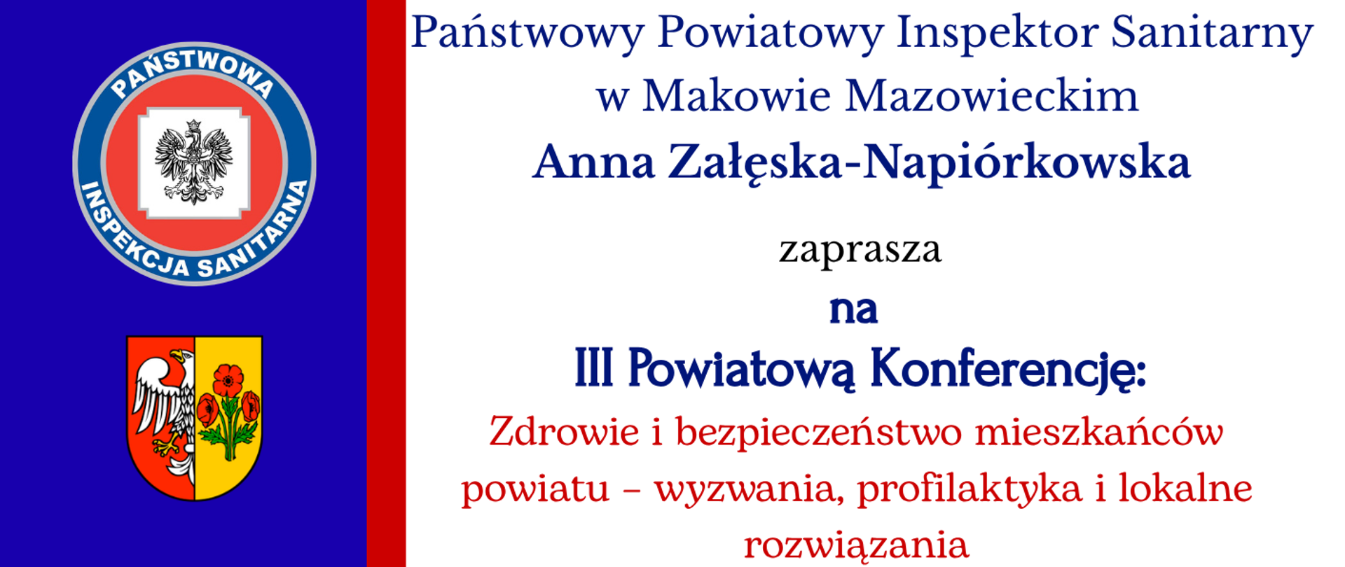 Zdjęcie przewodnie zaproszenia na konferencję