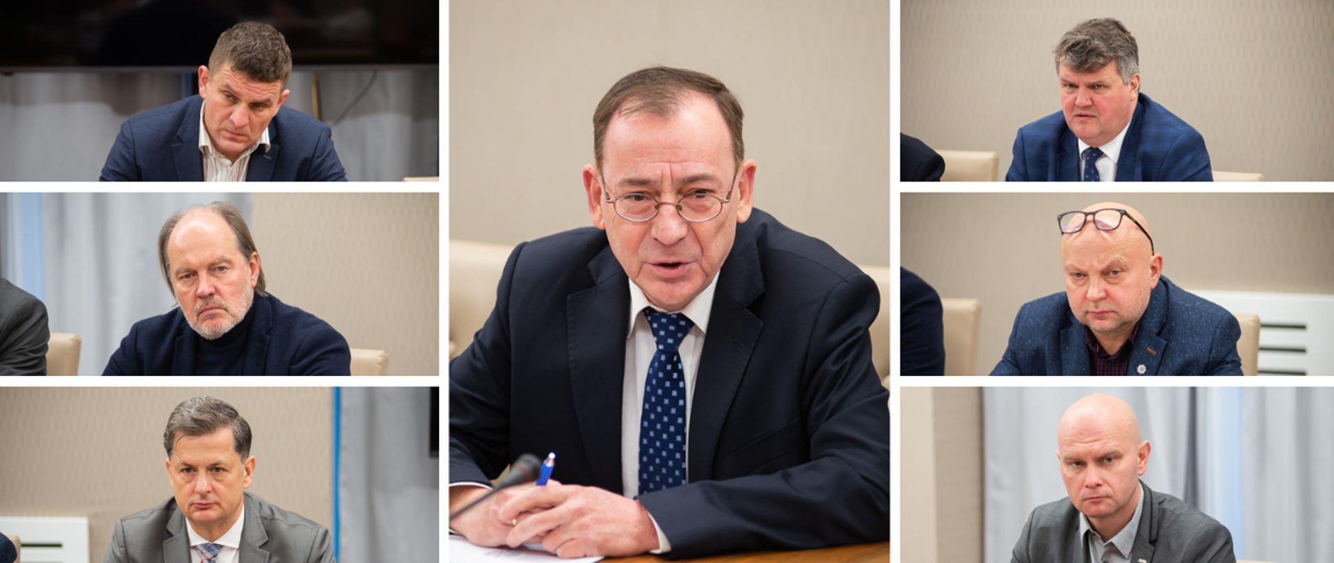 Minister SWiA podczas spotkania z przedstawicielami związków zawodowych służb podległych resortowi