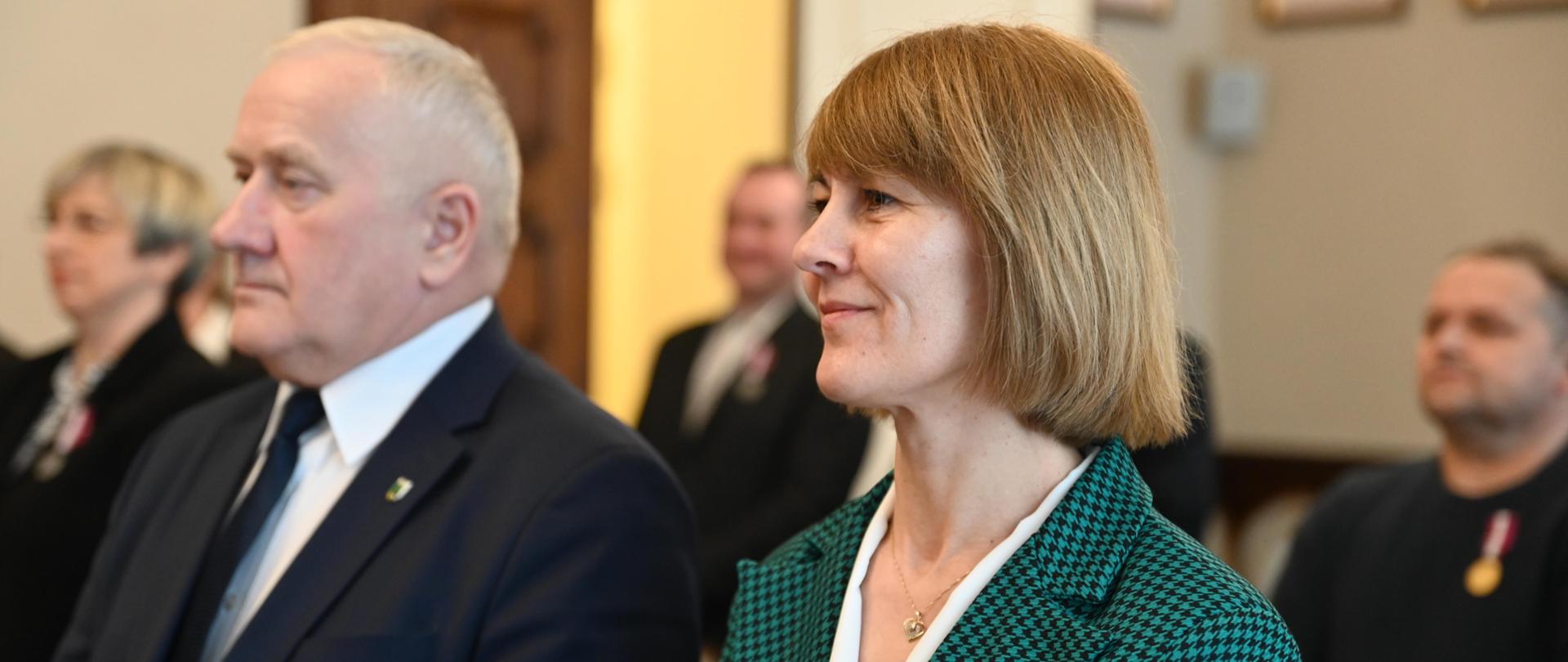 Uroczystość wręczenia odznaczeń w Łódzkim Urzędzie Wojewódzkim w Łodzi 