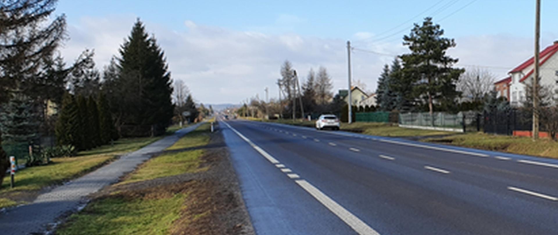 Jezdnia DK74 Klemensów - Zamość