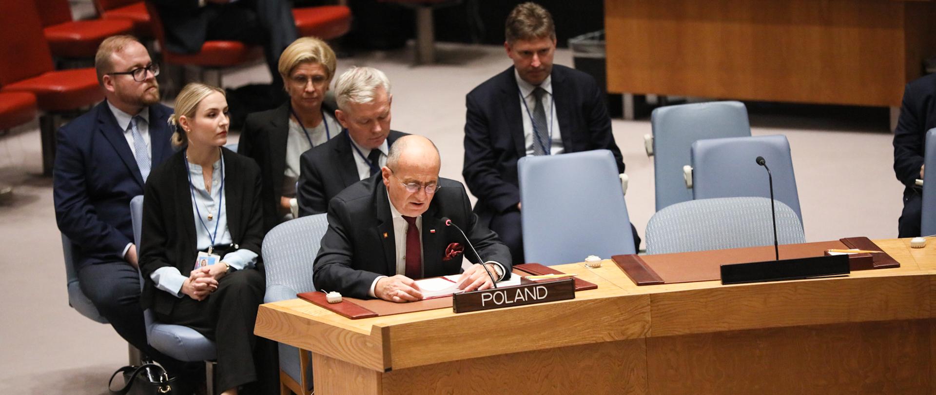 Minister Zbigniew Rau took part in high-level week opening 77th UN General Assembly session. Minister also participated in numerous bi- and multilateral meetings. 