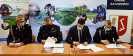 Podpisanie porozumienia w sprawie włączenia OSP Głomsk do KSRG