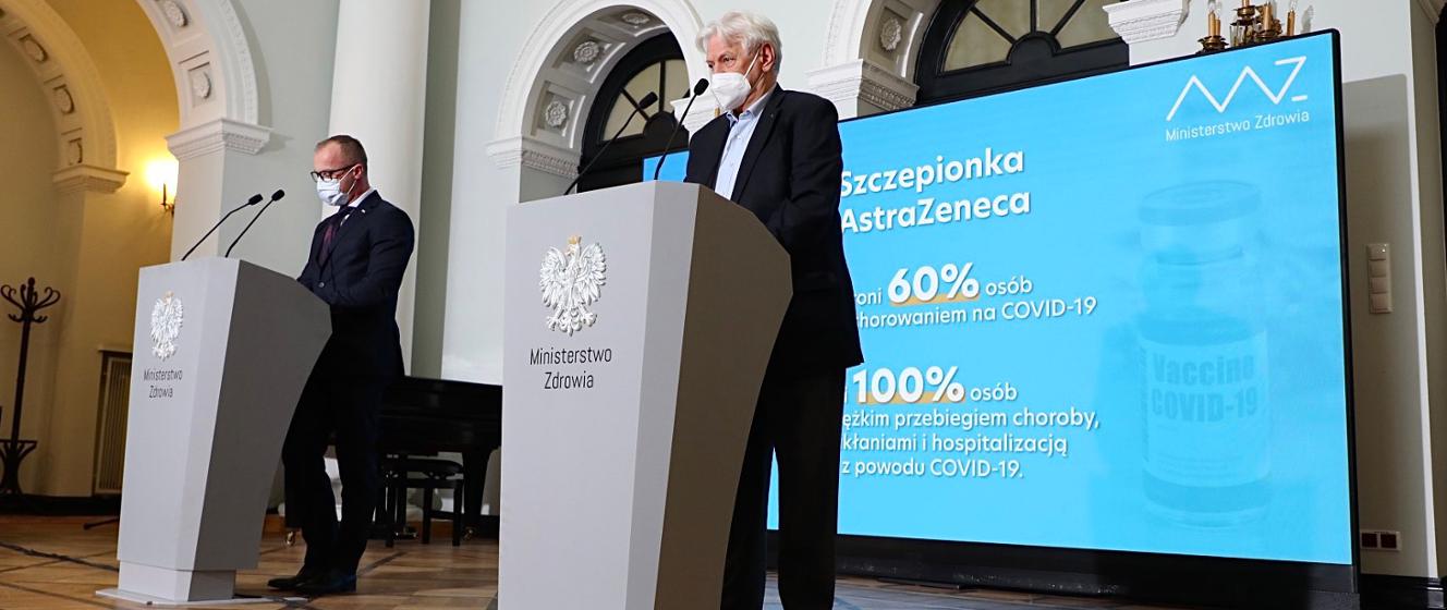 Szczepionka AstraZeneca – 100% ochrona przed ciężkim przebiegiem COVID-19 - Szczepienie przeciwko COVID-19 - Portal Gov.pl