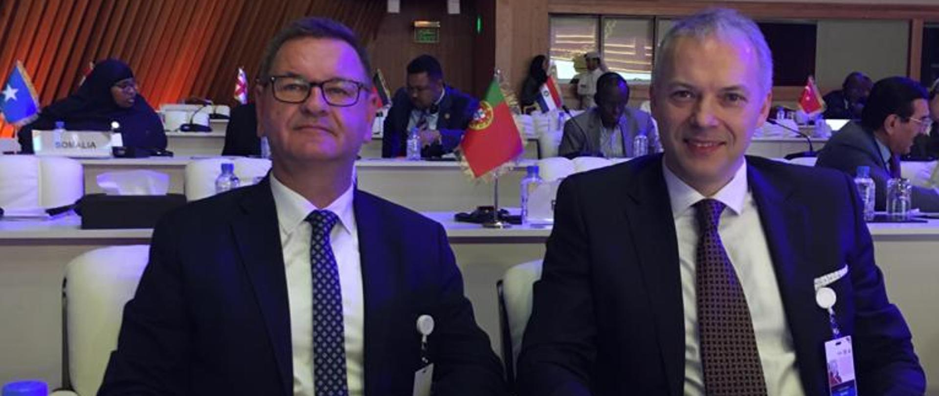 udział posła Żalka w GOPAC 2019 w Dosze