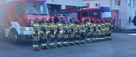 Minuta ciszy dla ofiar tragicznego wypadku strażaków Państwowej Straży Pożarnej