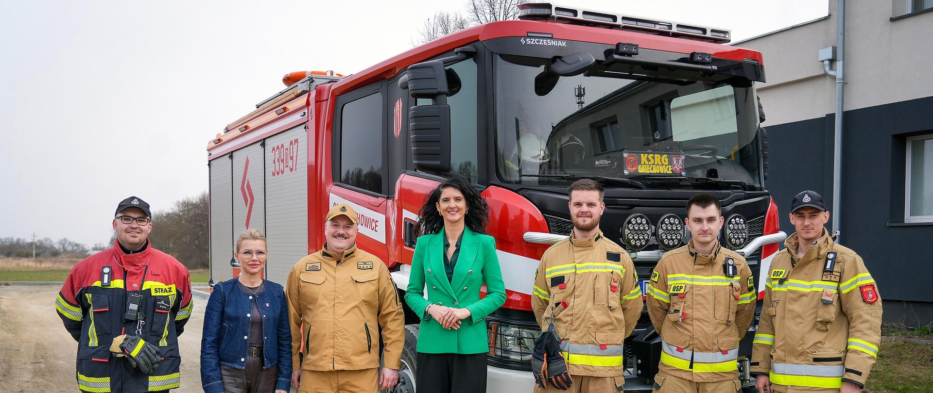 Wizyta na budowie OSP Gniechowice