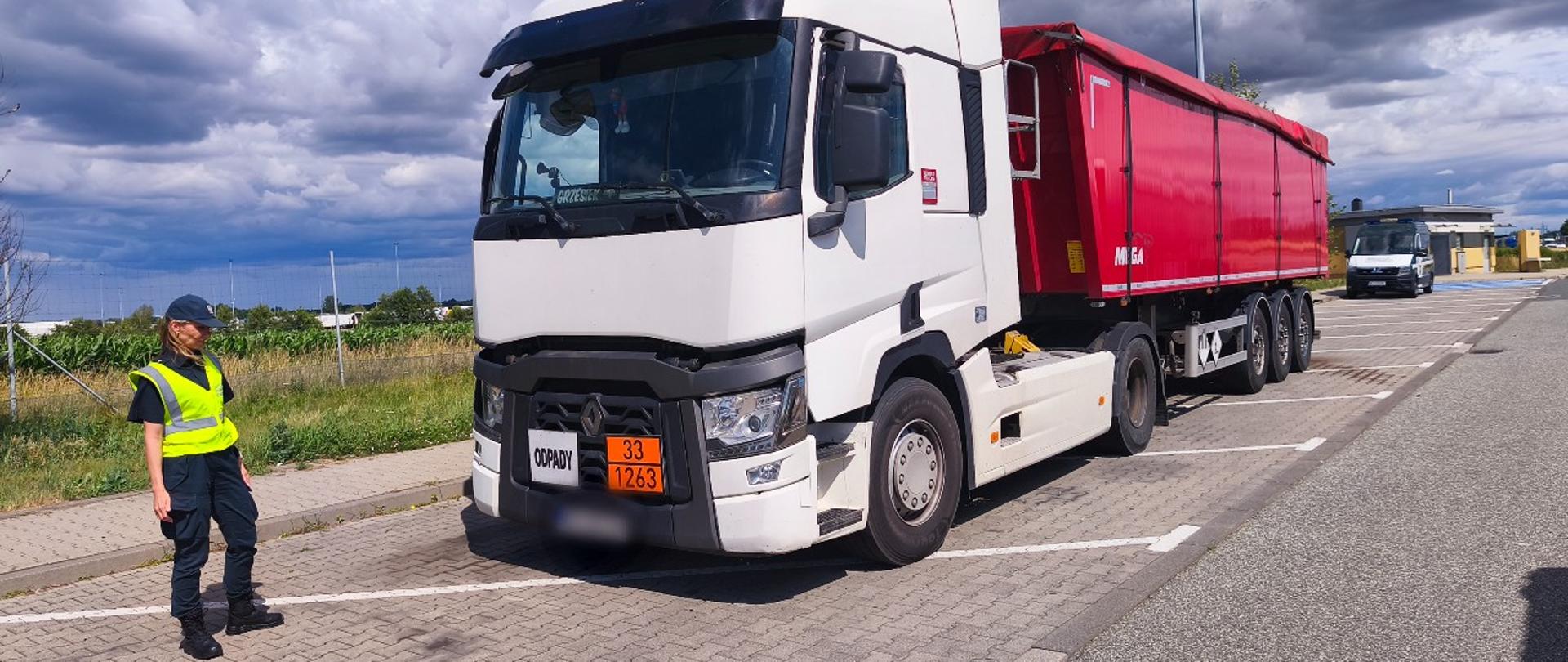 Kontrola przewozu odpadów niebezpiecznych na autostradzie A2 