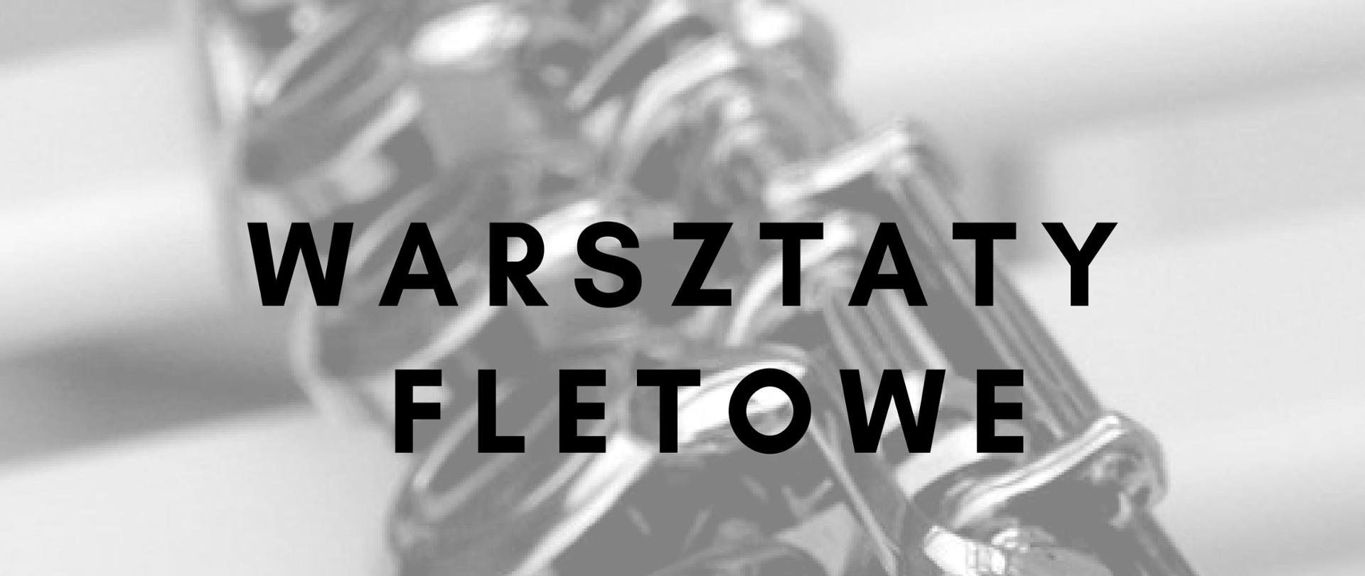 Grafika fletu na szarym tle