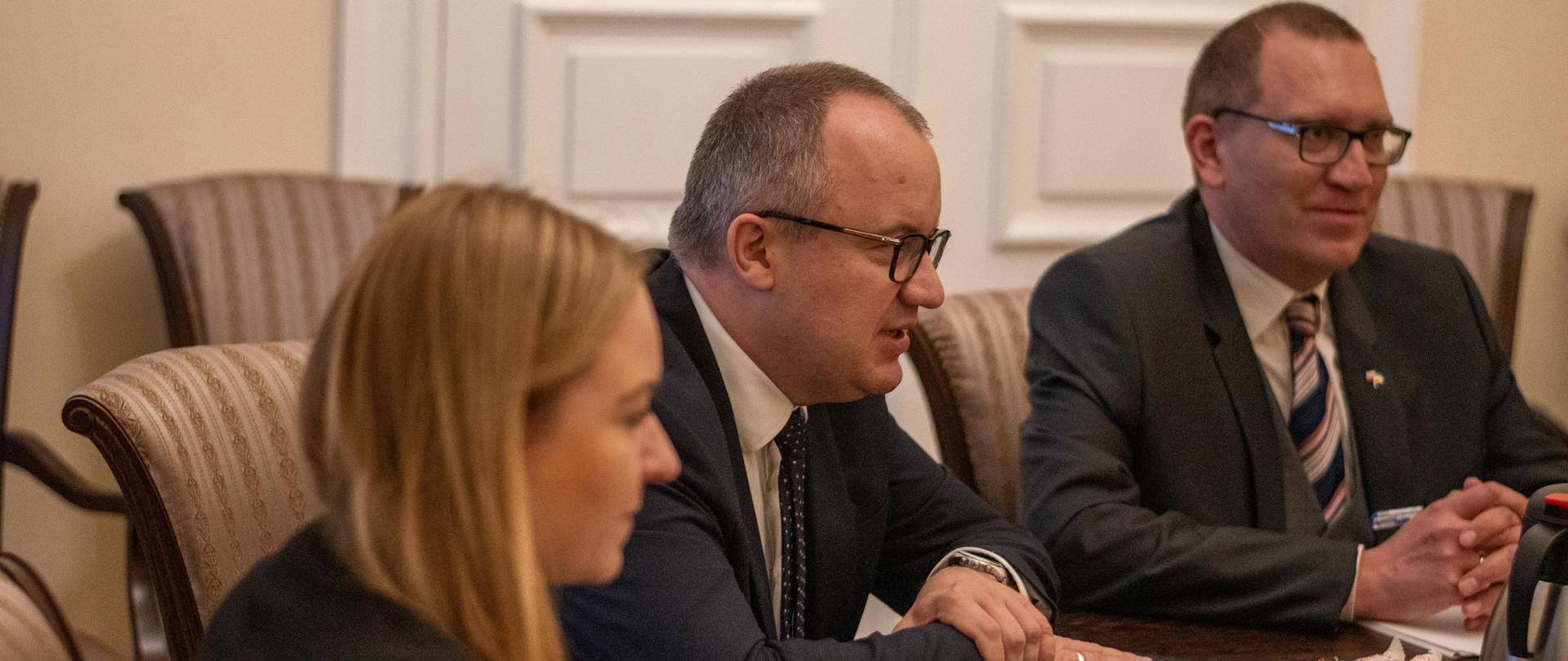 Spotkanie Ministra Sprawiedliwości z przedstawicielami fundacji „Opora in Poland”