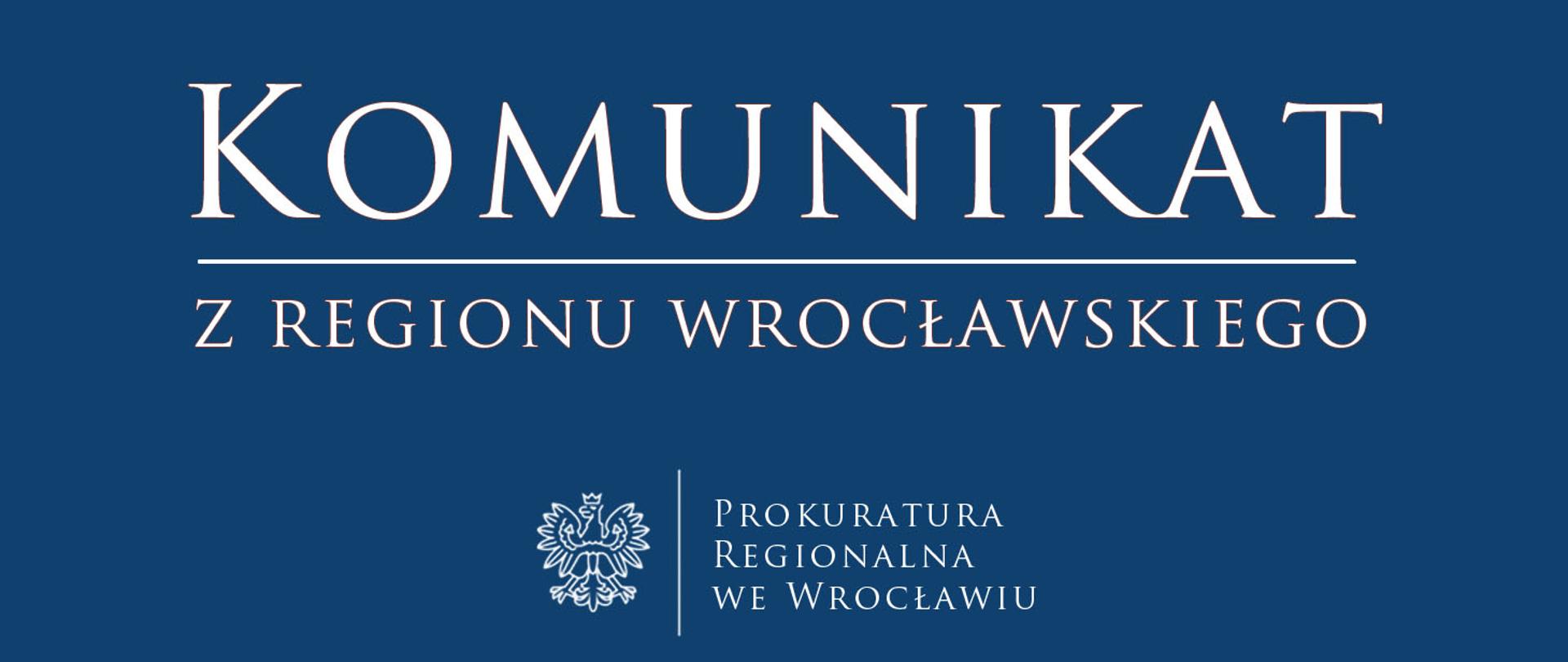 komunikat z regionu wrocławskiego