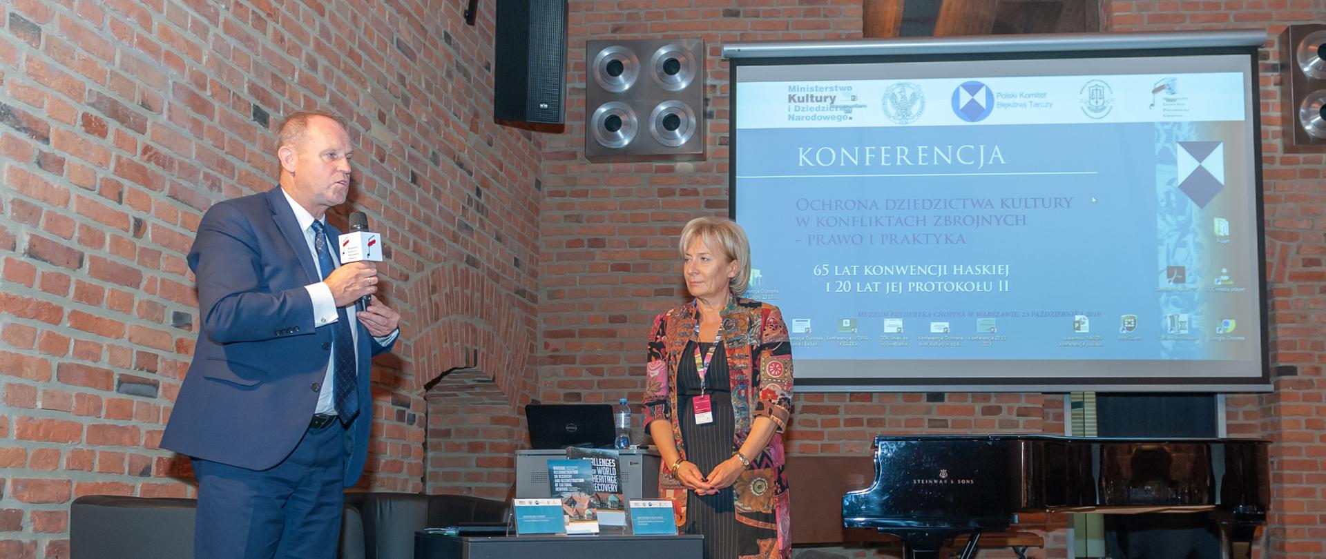 Konferencja poświęcona ochronie dziedzictwa kultury w sytuacji konfliktów zbrojnych. fot Ireneusz Badura